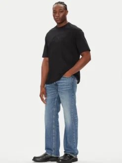 Calvin Klein Jeans Jeansy 90s LV04RC761G Niebieski Straight Fit