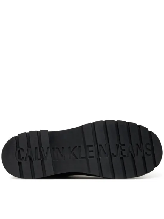 Calvin Klein Jeans Kalosze Combat Rain Boot YM0YM01376 Czarny