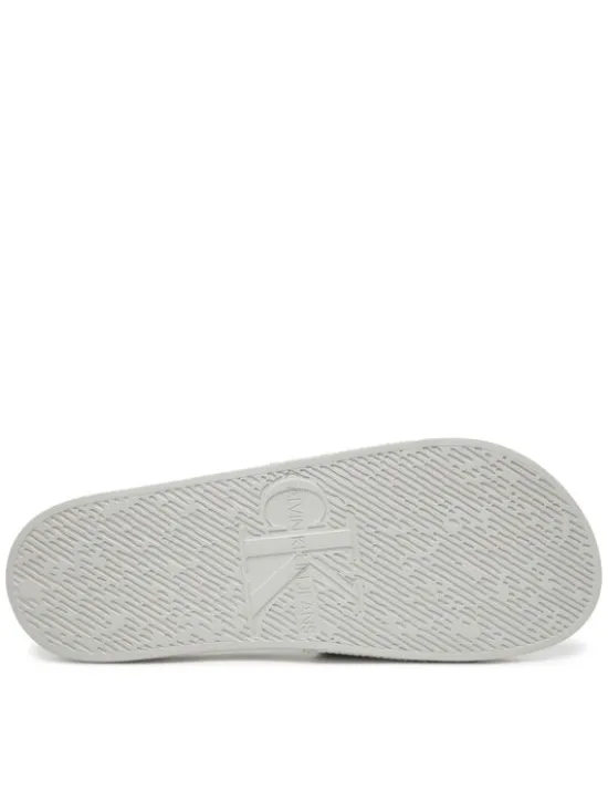 Calvin Klein Jeans Klapki Slide Aop Print YM0YM01269 Szary