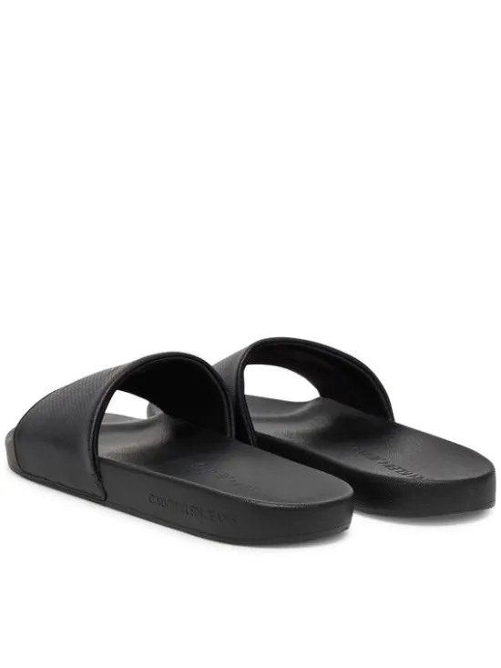Calvin Klein Jeans Klapki Slide Aop Print YM0YM01269 Czarny
