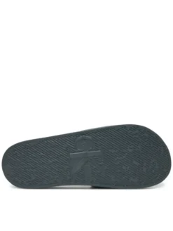 Calvin Klein Jeans Klapki Slide Jelly Mono Pu YM0YM01281 Zielony