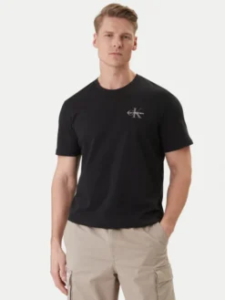 Calvin Klein Jeans Komplet t-shirtów LV04RF279G Czarny Regular Fit
