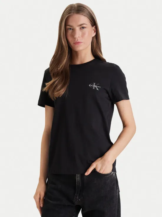 Calvin Klein Jeans Komplet t-shirtów LV047C905G Kolorowy Regular Fit