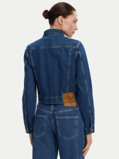 Calvin Klein Jeans Kurtka jeansowa 90's J20J225183 Niebieski Regular Fit