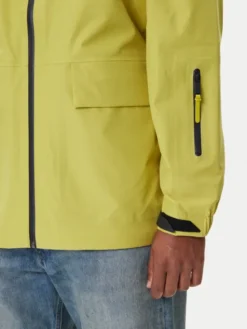 Calvin Klein Jeans Kurtka przejściowa Oxford LV04RC509G Żółty Relaxed Fit