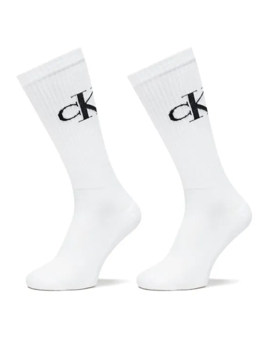 Calvin Klein Jeans Skarpety długie 701228802 Biały