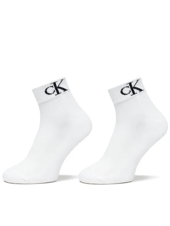 Calvin Klein Jeans Skarpety krótkie 701228805 Biały