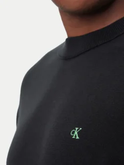 Calvin Klein Jeans Sweter LV04RC309G Czarny Regular Fit