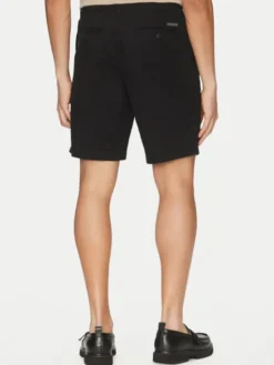 Calvin Klein Jeans Szorty materiałowe LV040EM618 Czarny Regular Fit