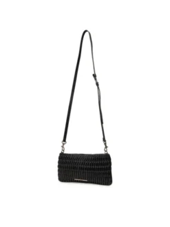 Calvin Klein Jeans Torebka Rouched Zip Top Bag LV04K3090G Czarny