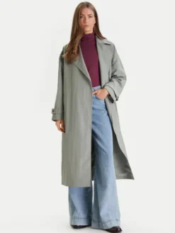 Calvin Klein Jeans Trencz LV047F509G Szary Regular Fit