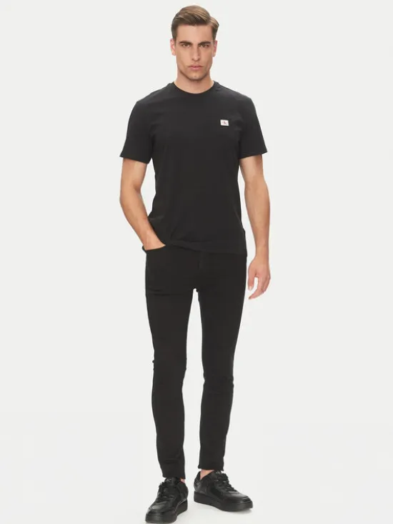 Calvin Klein Jeans T-Shirt LV04RC272G Czarny Regular Fit