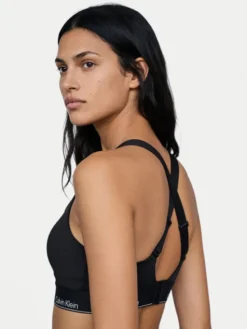Calvin Klein Performance Biustonosz sportowy LVGWS5K137 Czarny