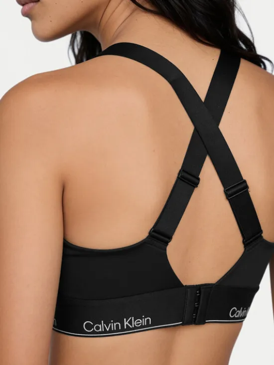 Calvin Klein Performance Biustonosz sportowy LVGWS5K137 Czarny