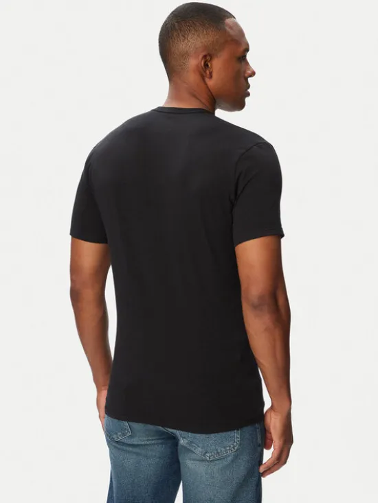 Calvin Klein Underwear Komplet t-shirtów LV00NB4186 Czarny Regular Fit