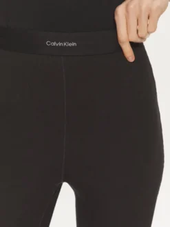 Calvin Klein Underwear Legginsy 000QS7220E Czarny Slim Fit