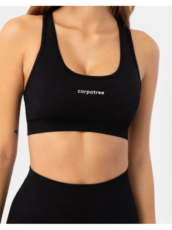 Carpatree Biustonosz sportowy Blaze bra Czarny