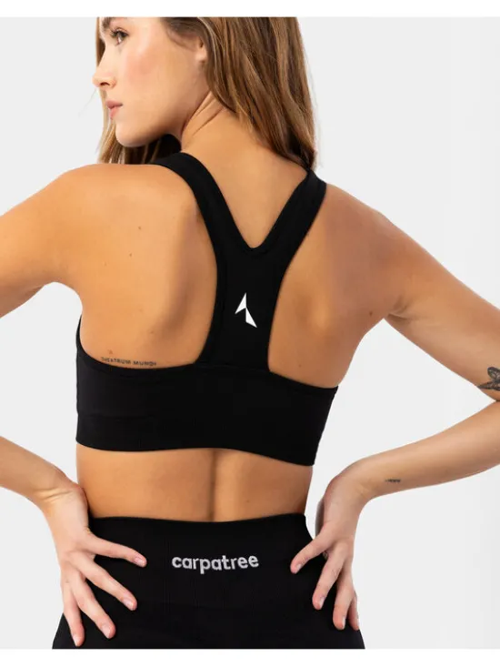 Carpatree Biustonosz sportowy Blaze bra Czarny