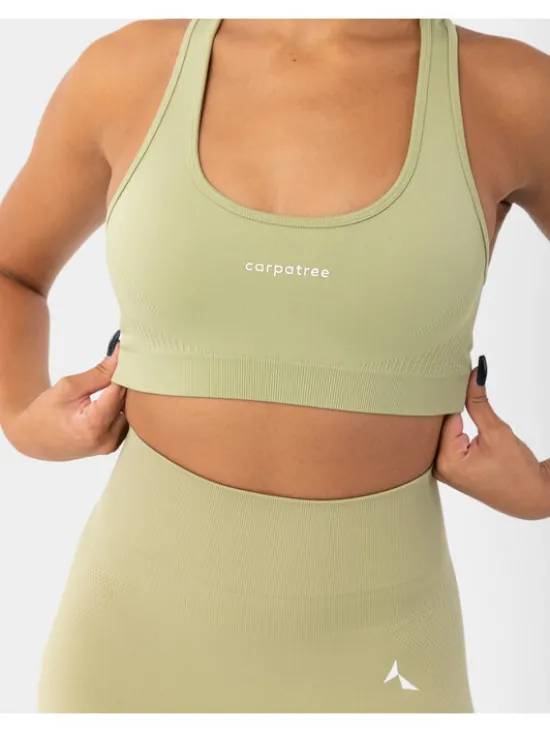 Carpatree Biustonosz sportowy Blaze bra Zielony