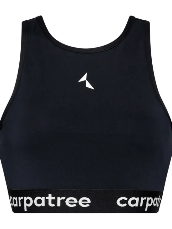 Carpatree Biustonosz sportowy Crossback C-CBB Czarny