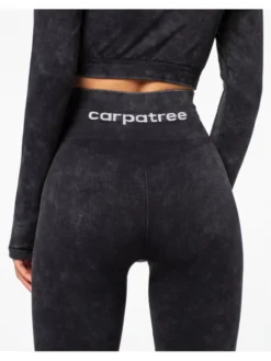 Carpatree Legginsy Yasmine leggings Czarny Fitted Fit