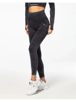 Carpatree Legginsy Yasmine leggings Czarny Fitted Fit