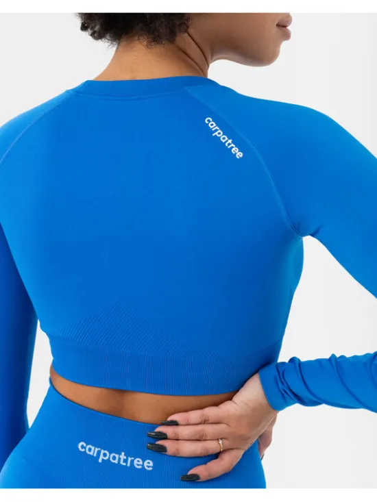 Carpatree Top Blaze longsleeve Niebieski Fitted Fit