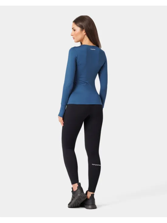 Carpatree Top Classic longsleeve Niebieski Fitted Fit