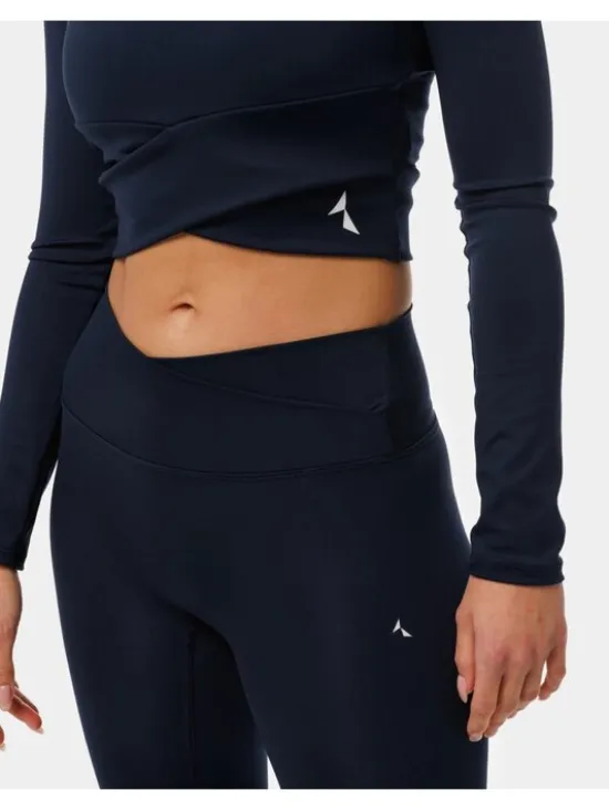Carpatree Top Crossover top Niebieski Fitted Fit