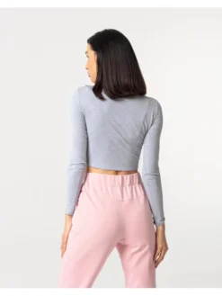 Carpatree Top TopGaia Szary Fitted Fit