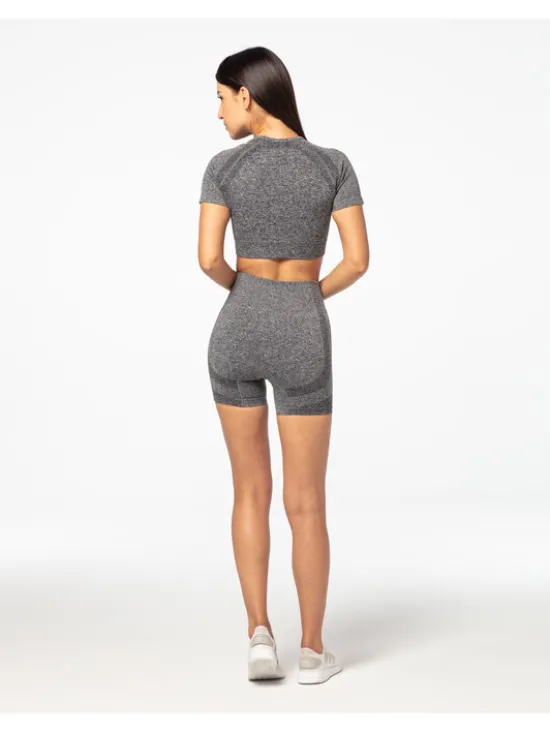 Carpatree Top Vibe Top Szary Fitted Fit