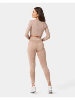 Carpatree Top Yasmine top Beżowy Fitted Fit