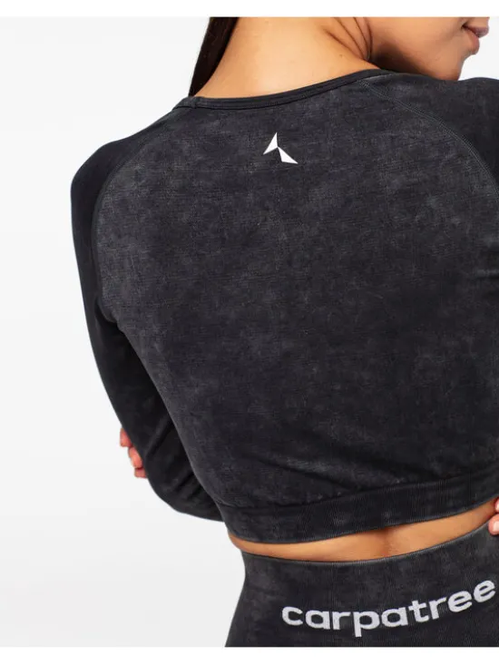 Carpatree Top Yasmine top Czarny Fitted Fit