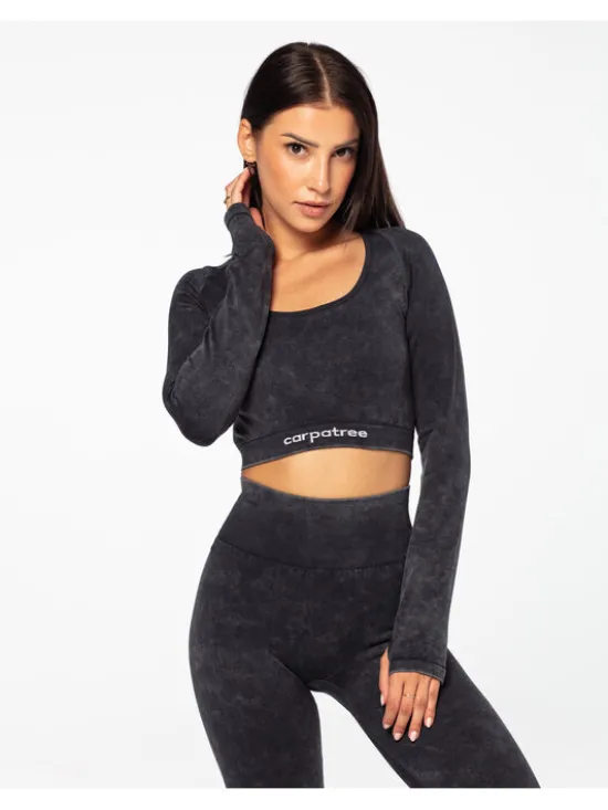 Carpatree Top Yasmine top Czarny Fitted Fit