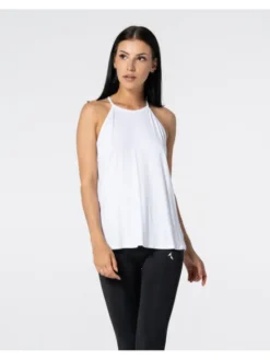 Carpatree T-Shirt TankTopString Biały Relaxed Fit