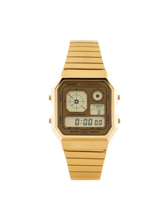 Casio Zegarek A130WEG-9AEF Złoty