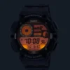 Casio Zegarek Digital Moonphase WS-1500H-1AVEF Granatowy