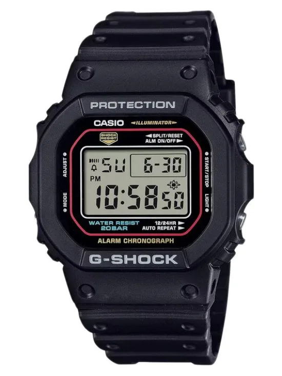 Casio Zegarek DW-5600RL-1ER Czarny