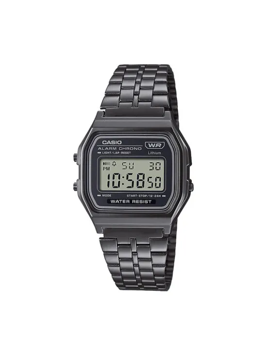 Casio Zegarek Vintage A158WETB-1AEF Srebrny