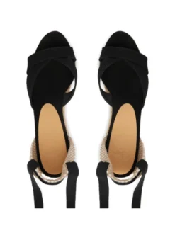 Castañer Espadryle Bailey 25677 Czarny