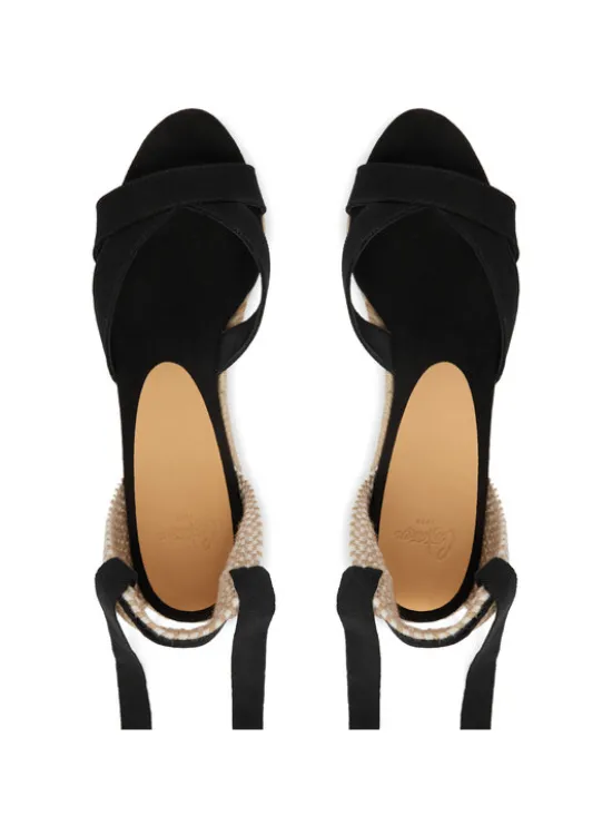 Castañer Espadryle Bailey 25677 Czarny