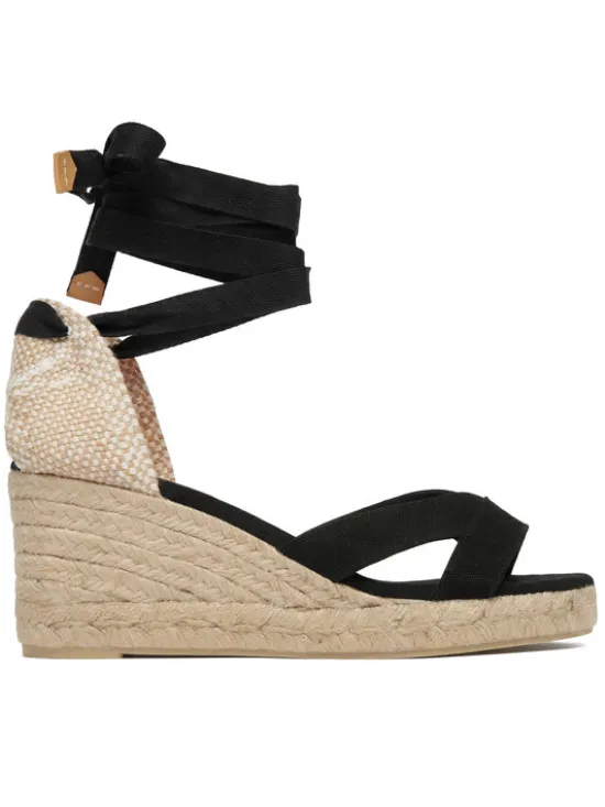 Castañer Espadryle Bailey 25677 Czarny