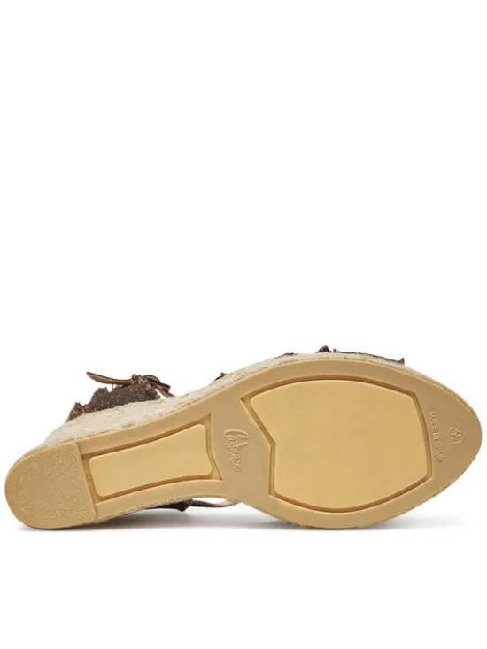 Castañer Espadryle Bromelia/8Ed/032 022360 Brązowy