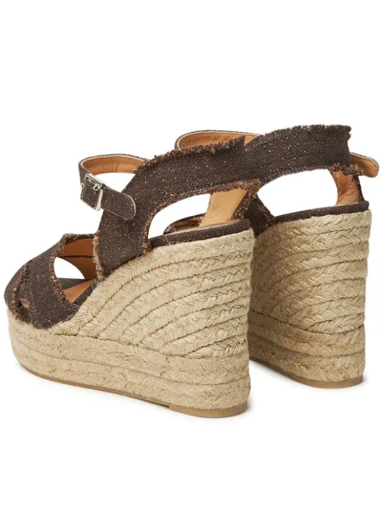Castañer Espadryle Bromelia/8Ed/032 022360 Brązowy