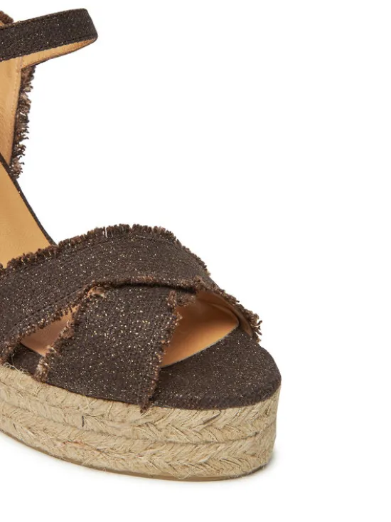 Castañer Espadryle Bromelia/8Ed/032 022360 Brązowy