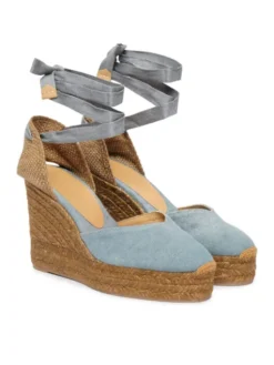 Castañer Espadryle Carina 25341 Niebieski