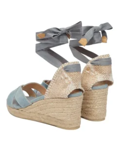 Castañer Espadryle Cecilia C/6/292 25632 Niebieski jasny
