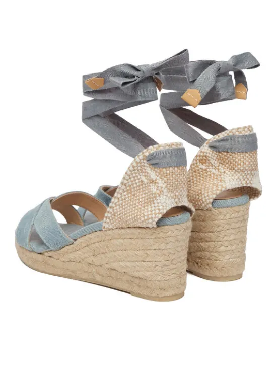 Castañer Espadryle Cecilia C/6/292 25632 Niebieski jasny