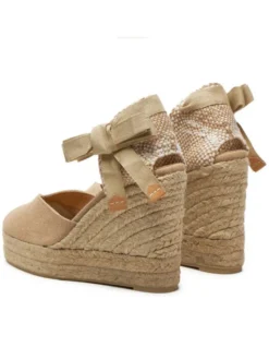 Castañer Espadryle Chiara/8Ed/002 021668 Beżowy