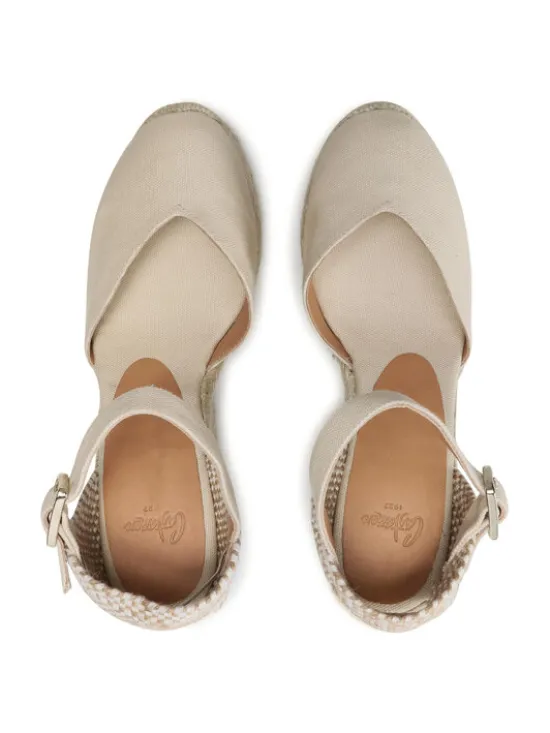 Castañer Espadryle Chiarita/8ED/001 020983-203 Beżowy